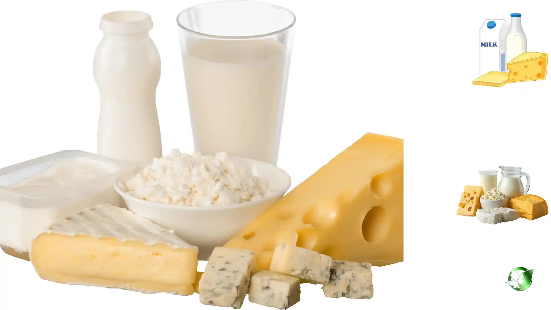 Dairy Products quality, format, and packaging should be matched to the buyer’s target application.